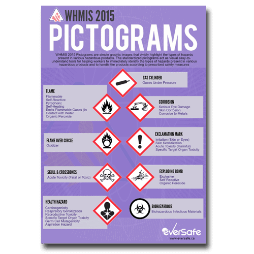 WHMIS Pictograms Poster