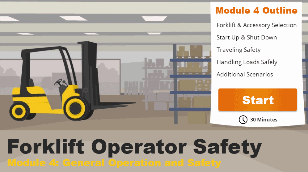 Forklift Training Module 4