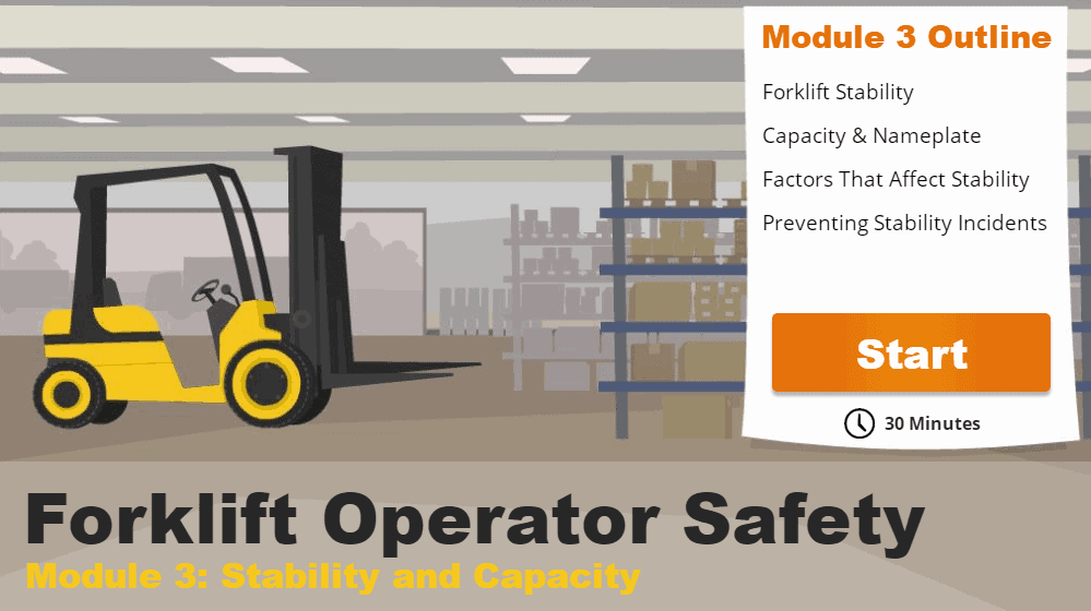 Forklift Training Module 3