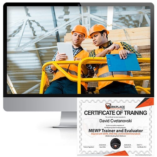MEWP Instructor and Evaluator Online Certification